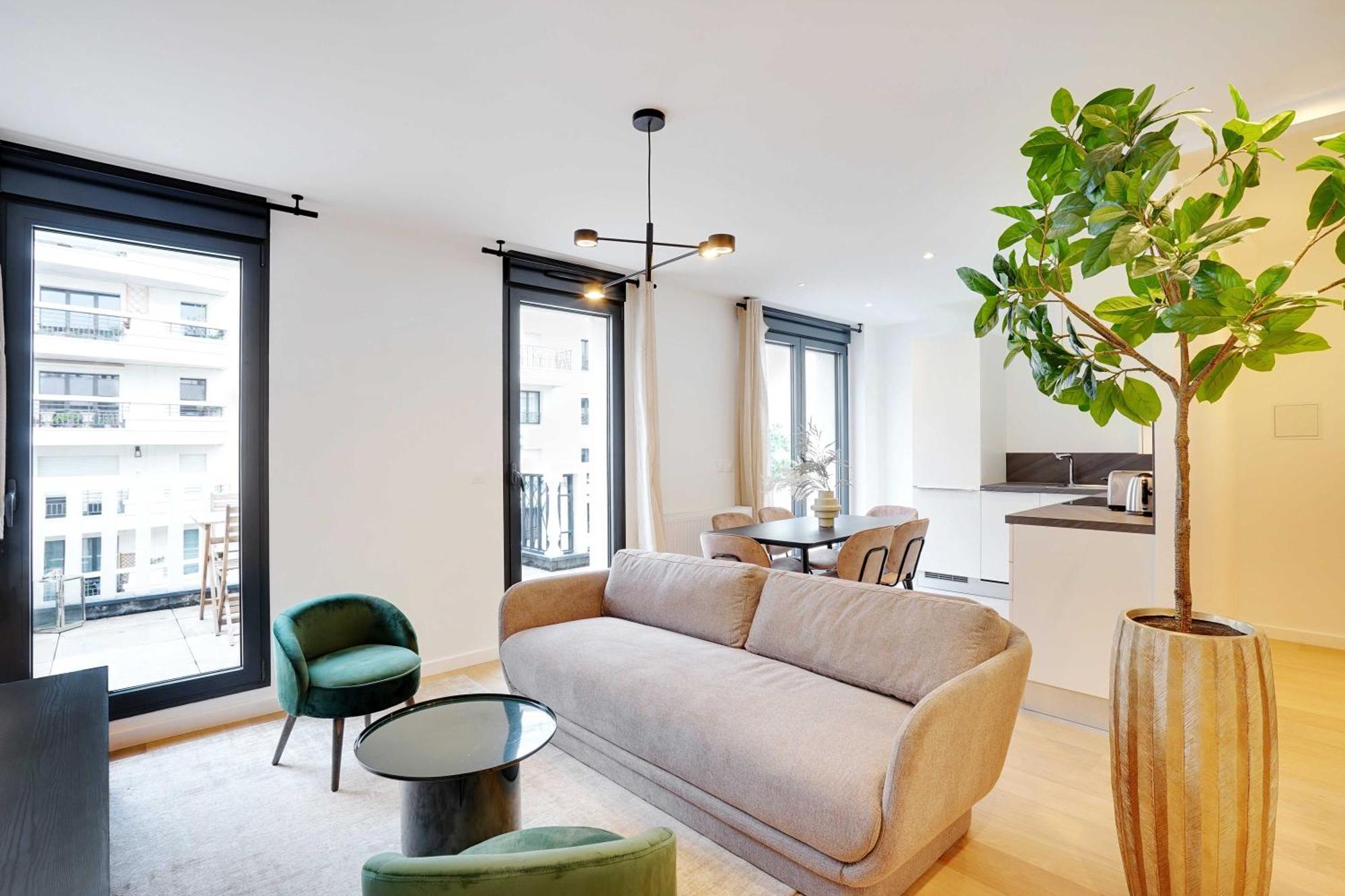 Raffinement Et Confort Dans Cette Residence A Levallois-Perret Exterior photo